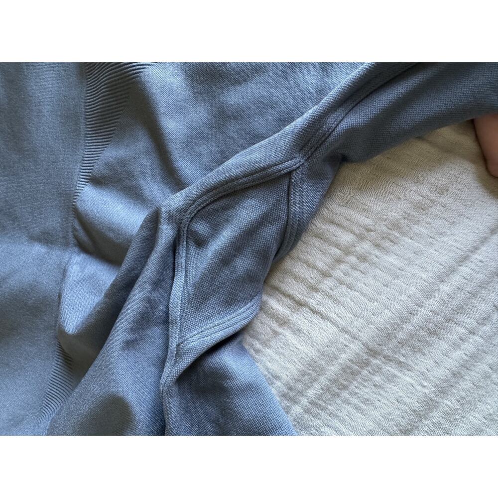 SET Active Sculptflex High Rise Seamless Yoga Gym Gray Blue Leggings Size Medium - Picture 4 of 13